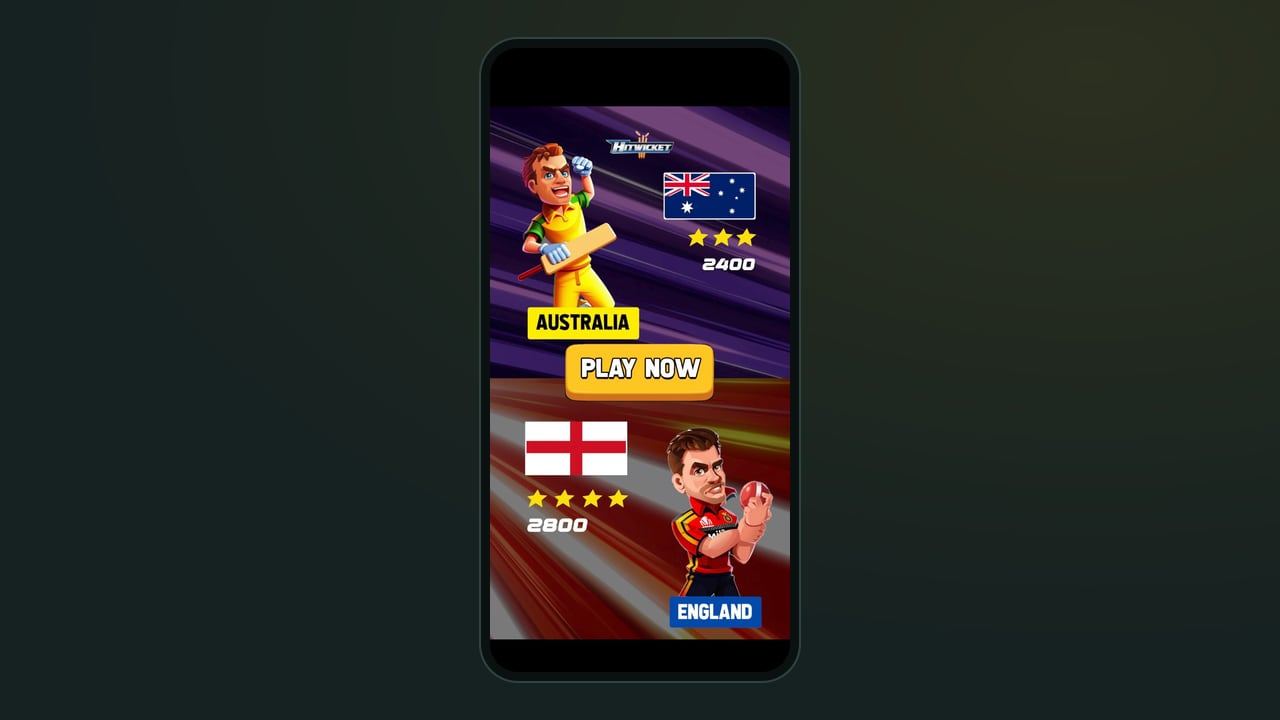 Cricket Playable Ads thumbnail