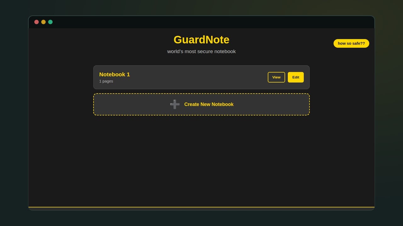GuardNote - Private Digital Notebook thumbnail