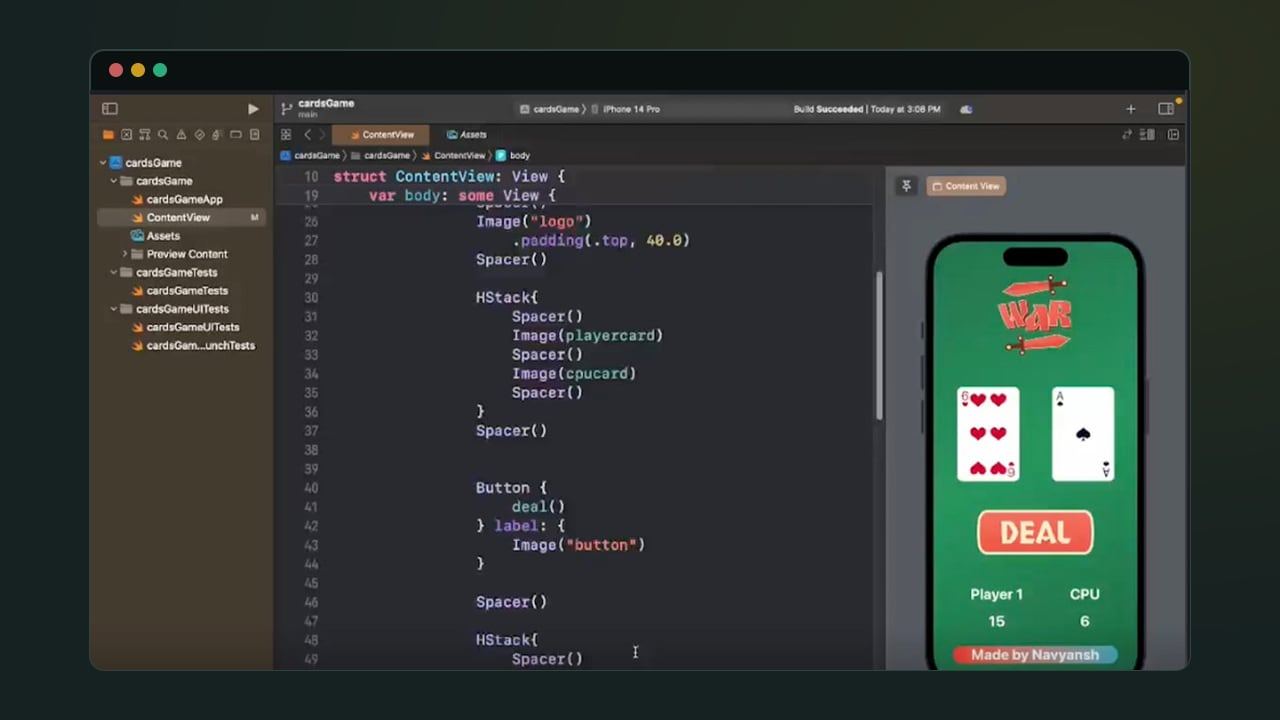 Playing Cards iOS App thumbnail